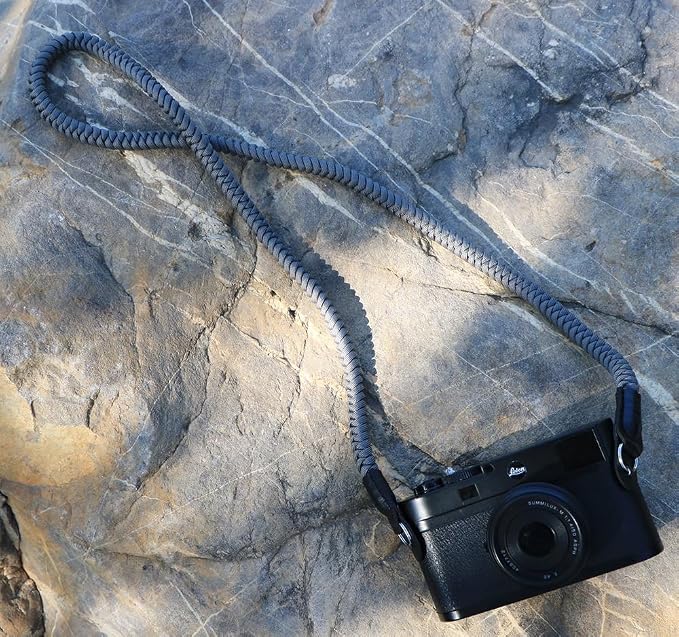 Paracord Woven Camera Neck Shoulder Strap Belt Hand Compatible - Image 5