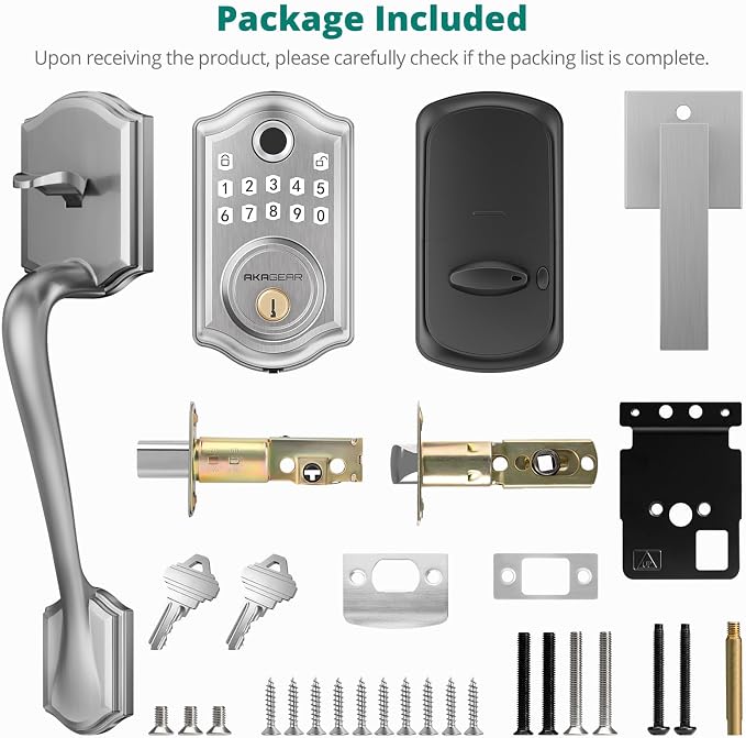 AkaGear DS10 Keyless Entry Door Lock - Image 9