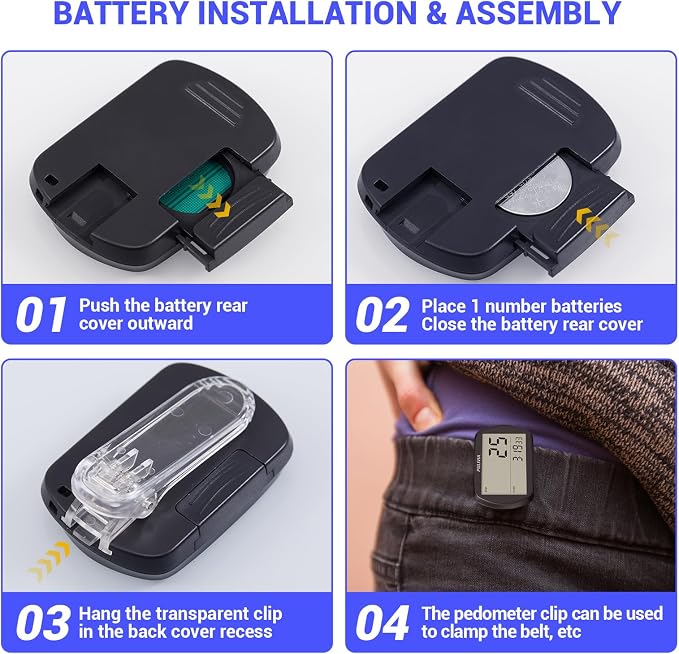 Pedometer for Walking 3D Step Counter - Image 7