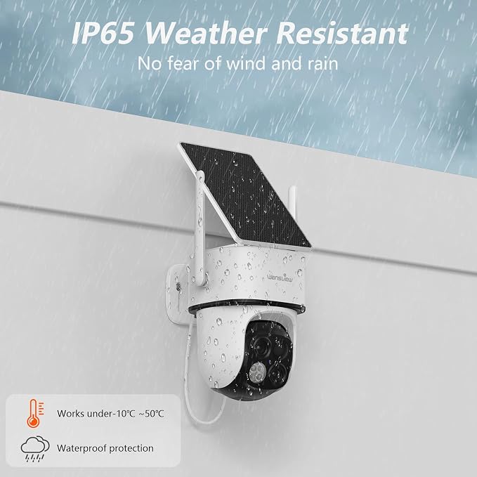 wansview Solar Camera Outdoor Wireless-2K 360°PTZ Cameras - Image 8