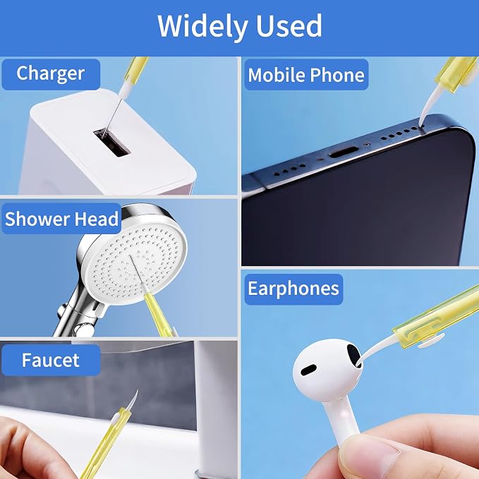 10 Pcs Cell Phone Cleaning Kit, Charging Port Cleaner, Dual Sided Anti Clogging - Image 7