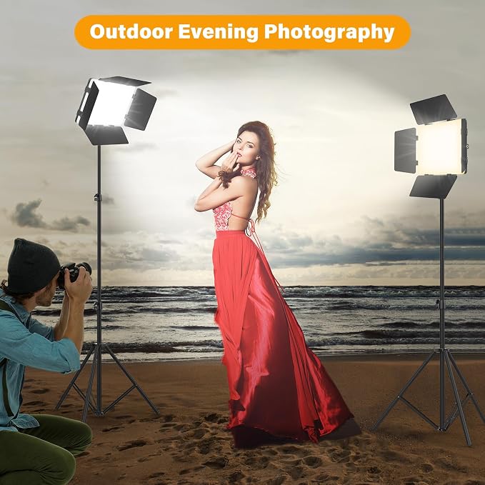 Unicucp 2 Pack Led Video Light Panel Light - Image 7