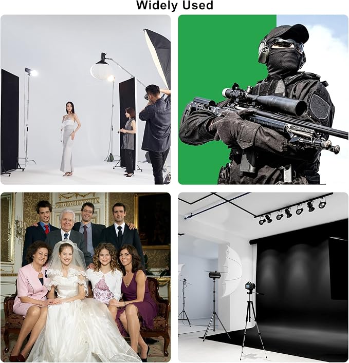 Photography Lighting kit with Backdrops, 8.5x10ft Backdrop Stands, UL Certified - Image 7