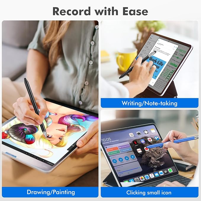 MEKO 3 in 1 Stylus Pens for Touch Screens, High Sensitivity & Precision - Image 6