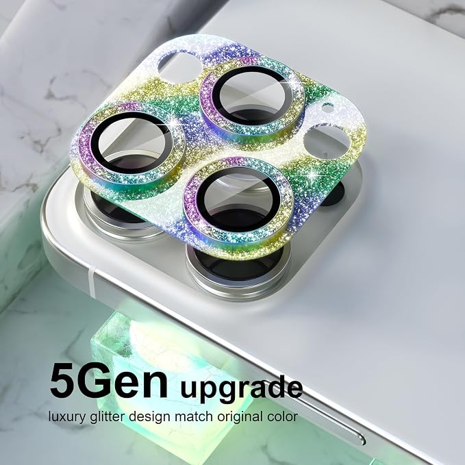 Choiche Compatible for iPhone 16 Pro/iPhone 16 Pro Max Camera Lens Protector - Image 7