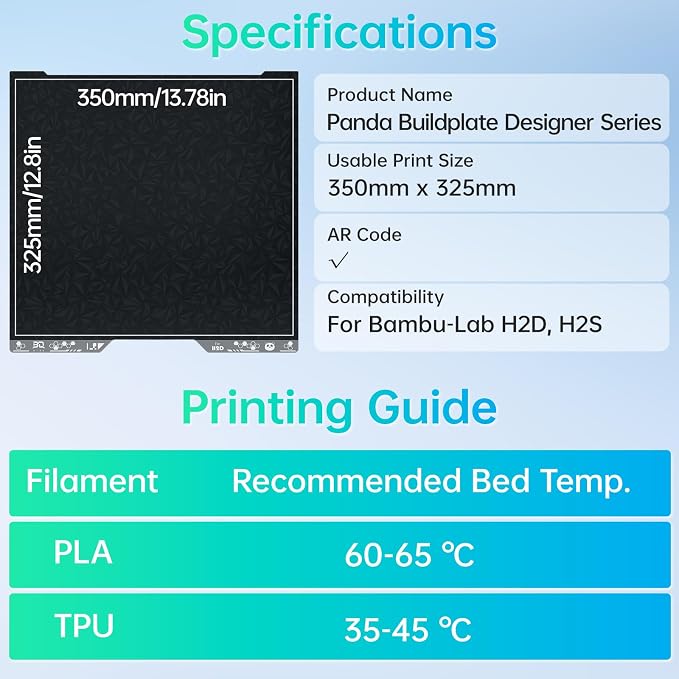 BIQU Designer Smooth PEO+Smooth PET Double Sided Build Plate - Image 6