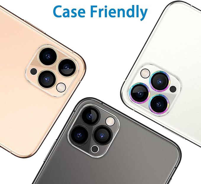 Dengduoduo 3 Pack Tempered Glass Camera Lens Protector - Image 7