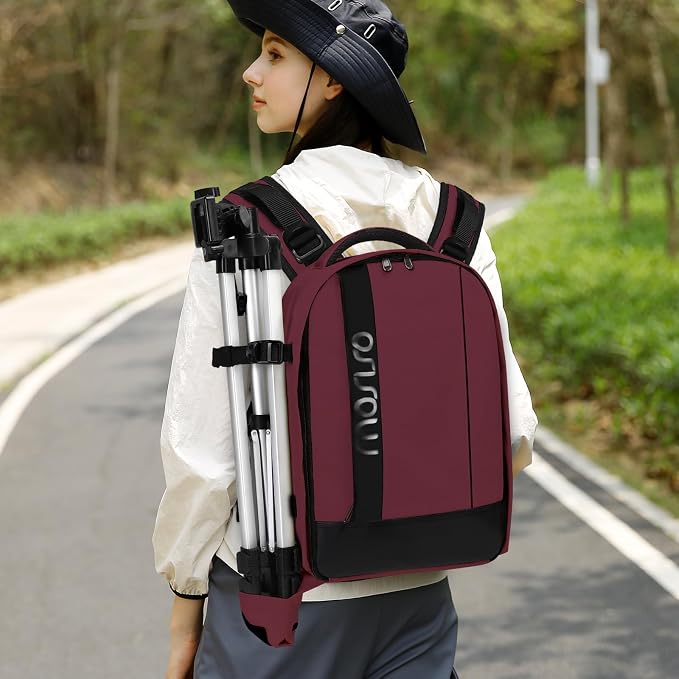 MOSISO Camera Backpack, DSLR/SLR/Mirrorless Photography Backpack Buffer Padded - Image 6