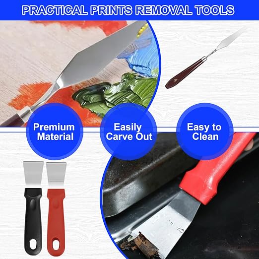 3D Printer Tool Kit, Removal Tools, Digital Caliper, Cutting Mat, Carrying Case - Image 9