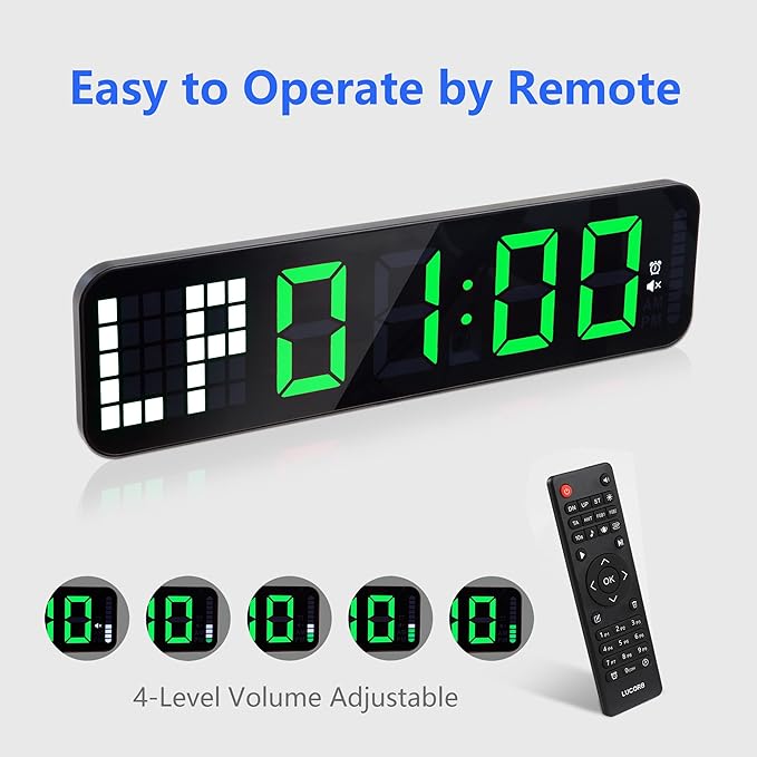 Gym Timer 15'' Large Wall Clocks - Image 6