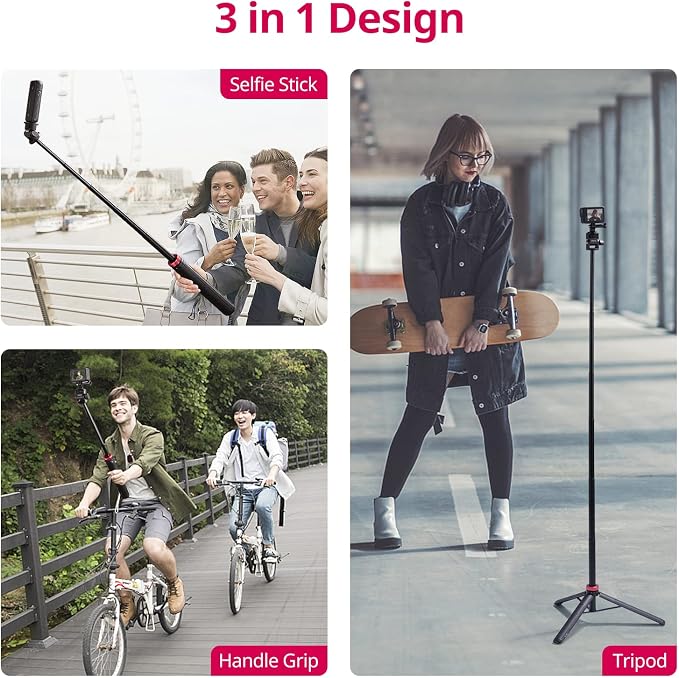 ULANZI MT-71 Tripod Selfie Stick & Vlog Handle - Image 7