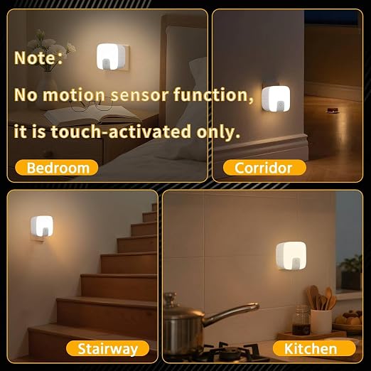 USB-C Night Light, Touch-Controlled Nightlight - Image 7