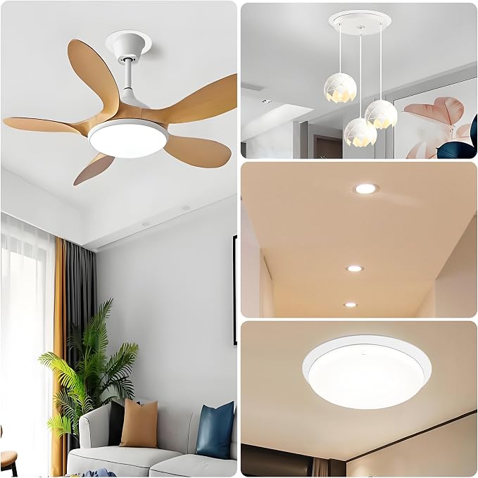 12 Pack Goof Rings for 6 Inch Recessed Lights - Image 7