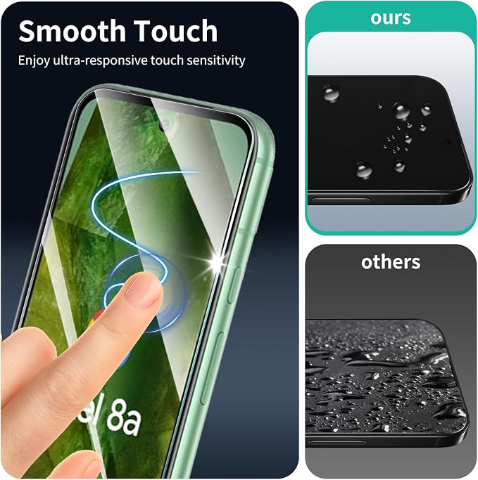 3+3+1-Pack, Screen Protector and Camera Lens Protector - Image 9
