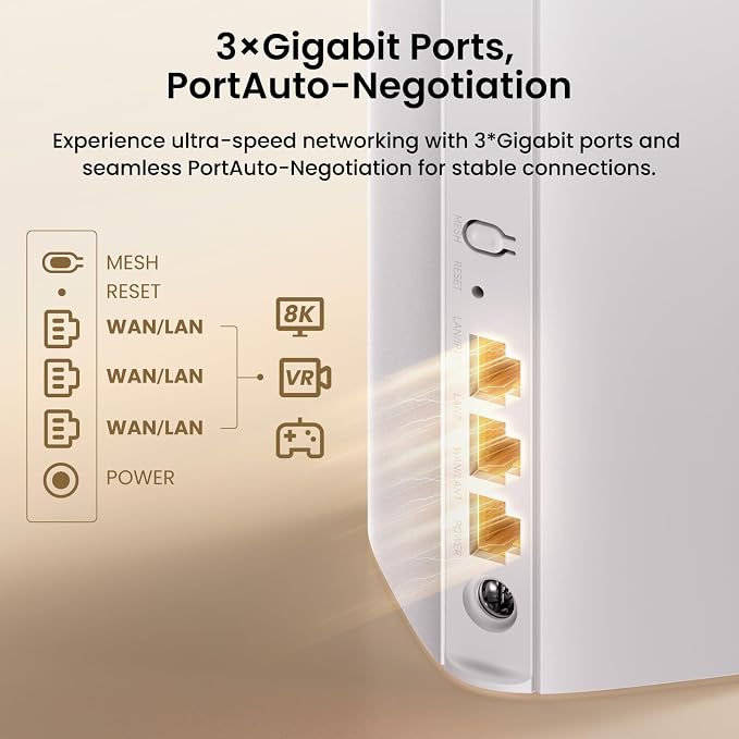 Tenda WiFi 7 Mesh System BE3600 – Dual Band Mesh WiFi System - Image 7