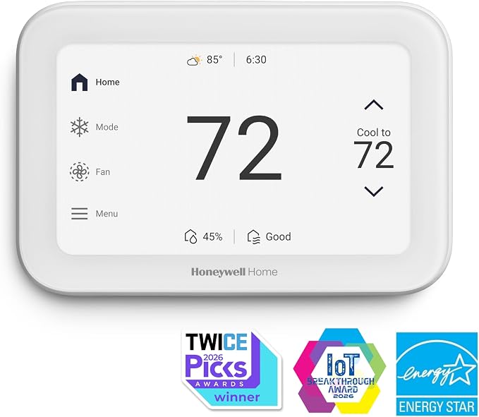 Honeywell Home X8S Premium Smart Programmable Wi-Fi Thermostat, Video Doorbell - Image 11