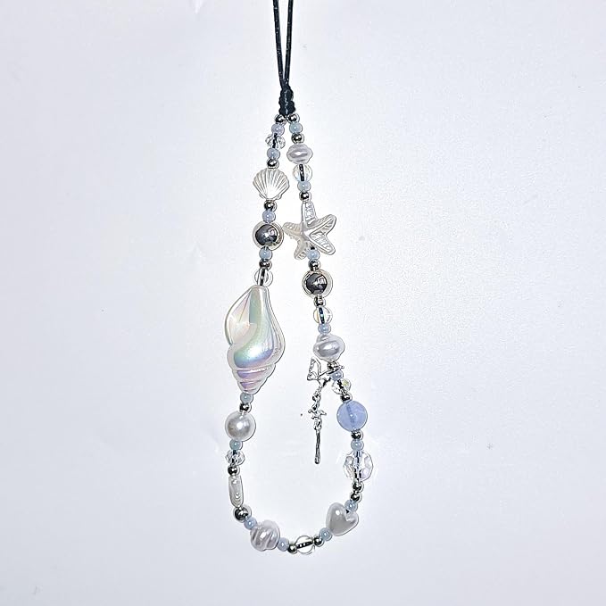 Cute Beaded Camera Wrist Strap for Phone, Digital Camera Charm Lanyard - Image 5