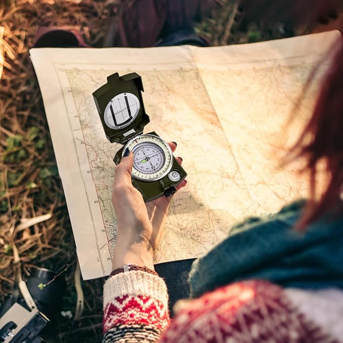 Compasses,Hiking Compass for Survival - Image 8