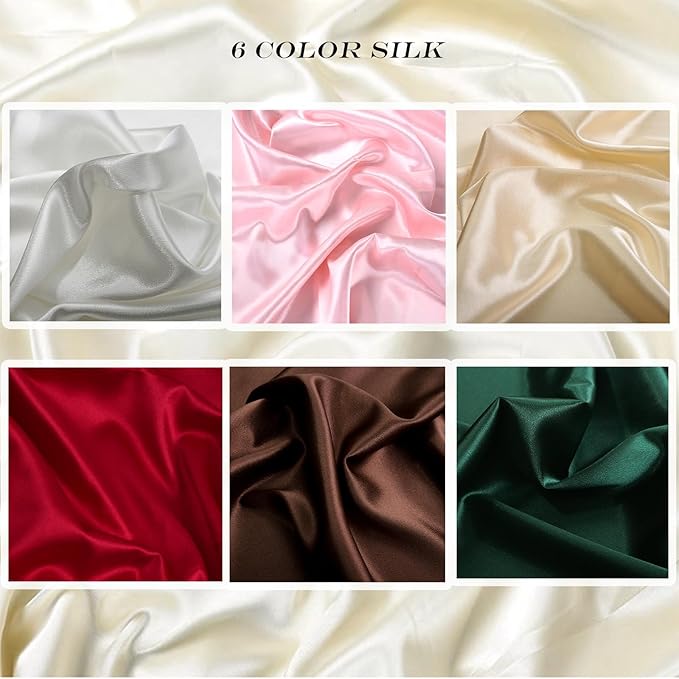 Product Photography Backdrops:6PCS Luxury Silk Texture Photo Props- Jewelry - Image 6