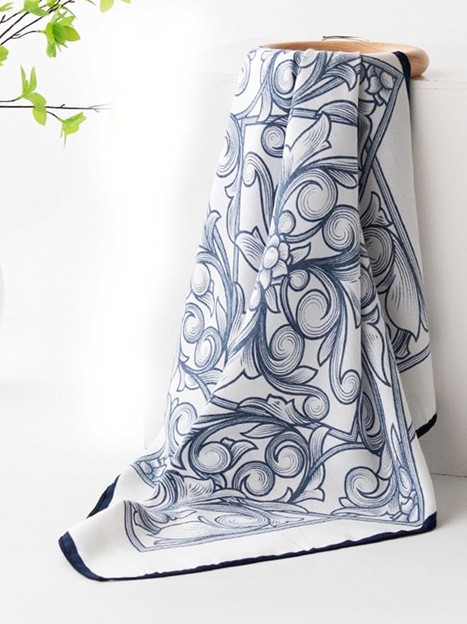 Silky Scarf for Women Lightweight Satin Bandanas Neck Hair Wrap For Sleeping - Image 6