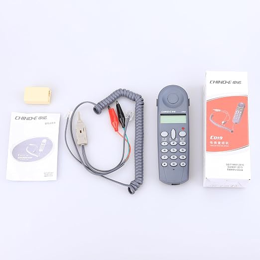 C019 Telephone Phone Line Network Cable Tester, RJ11 RJ45 Connector Tester - Image 7