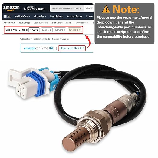 Nifeida 213-4229 Oxygen Sensor Downstream Heated O2 Sensor - Image 7