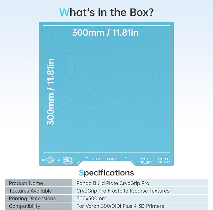 BIQU CryoGrip Pro Frostbite Panda Build Plate - Image 7