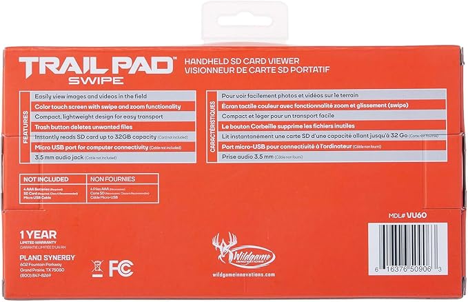WILDGAME INNOVATIONS Trail Pad Swipe | VU60 SD Card Viewer - Image 6