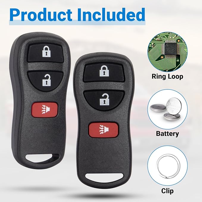 Key Fob Keyless Entry Remote Compatible - Image 7