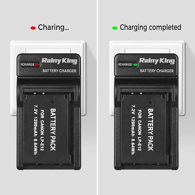 LP-E12 Battery Charger LPE12 LC-E12 - Image 7