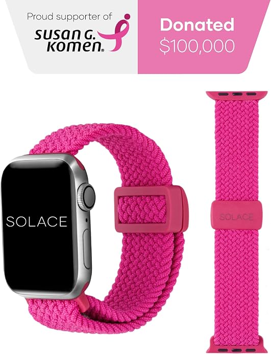 Solace Bands Imperium Adapt Wide Adjustable Nylon Braided Watch Band - Image 7