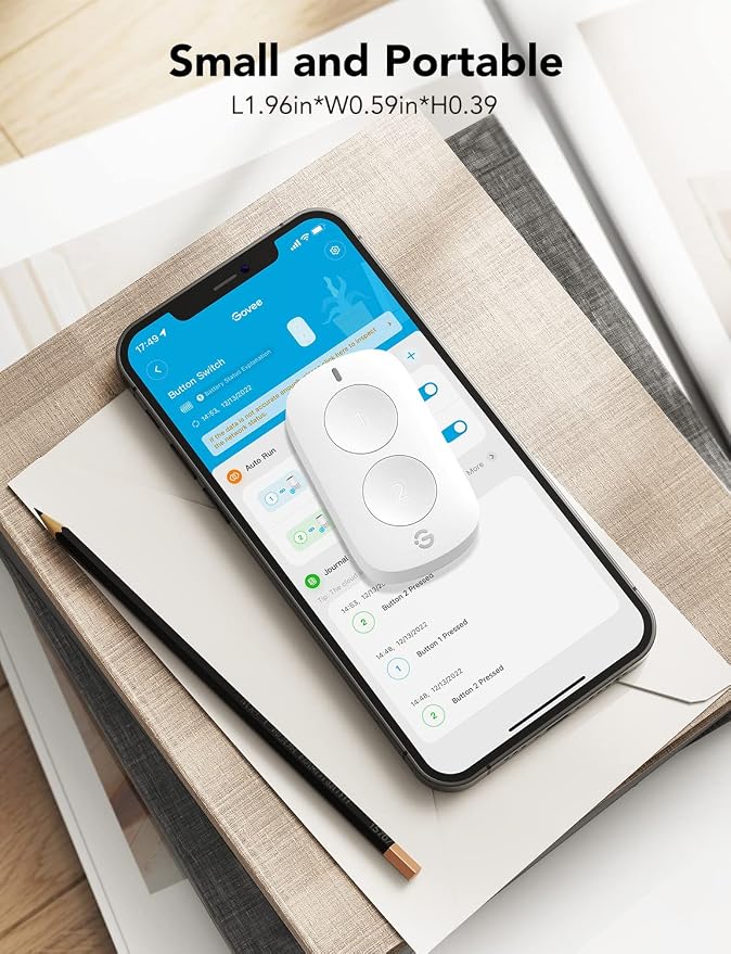 GoveeLife Smart Mini Double Button Switch, Group Control Multiple Devices - Image 9