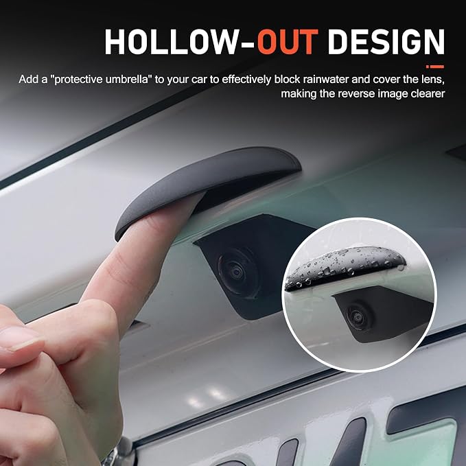 Car Rear View Camera Cover, Waterproof Anti-rain Protective Shield - Image 6