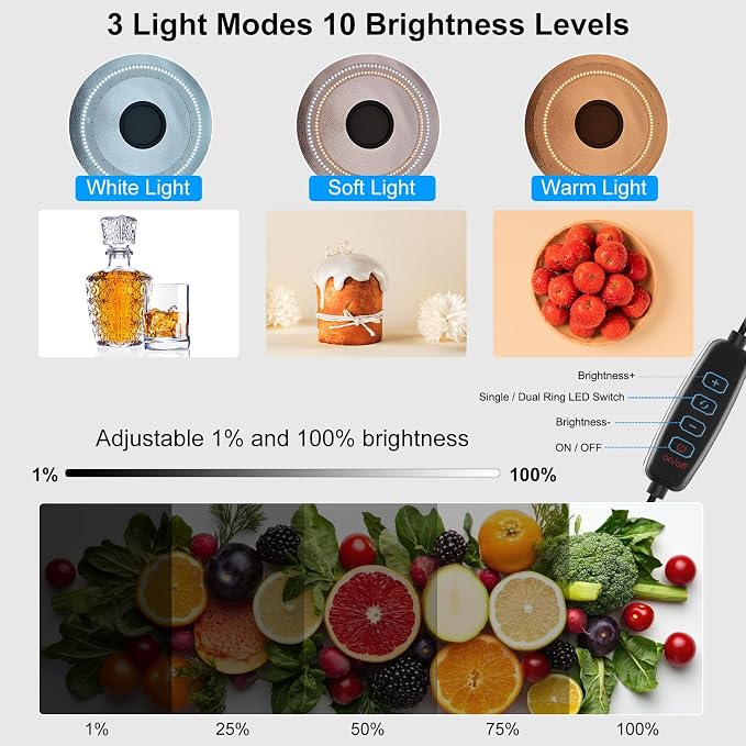 PULUZ 16"/40cm Foldable Portable Photo Studio Light Box, Adjustable Brightness - Image 6
