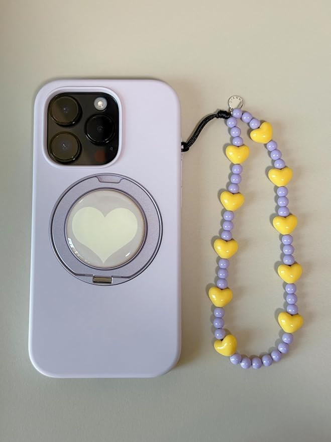 Drawwind Phone Charm Beaded Wristlet Strap Universal Cell Phone Lanyard Cute - Image 6
