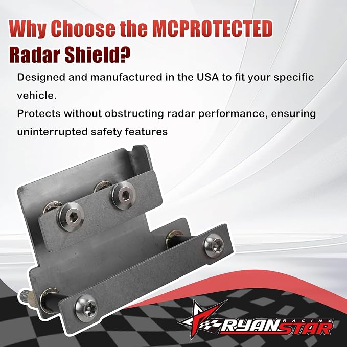 RYANSTAR RACING Front Radar Sensor Anti-Theft Shield Compatible - Image 6