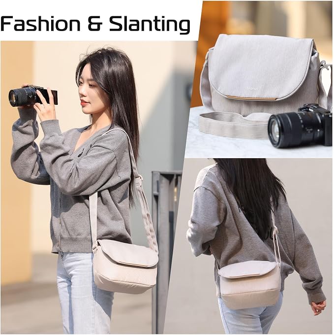 ULANZI 3L Camera Bag, 9.1x4.3x7.1in, Professional SLR/DSLR Crossbody Shoulder - Image 9