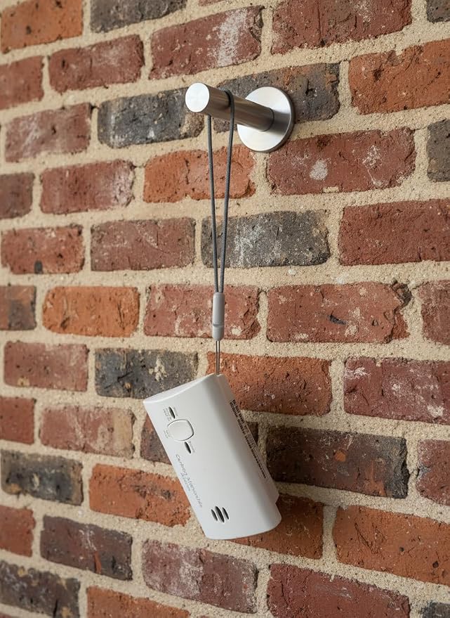 No-Drill Mount for Kidde Carbon Monoxide Alarms Replacement Upgrade Battery - Image 7