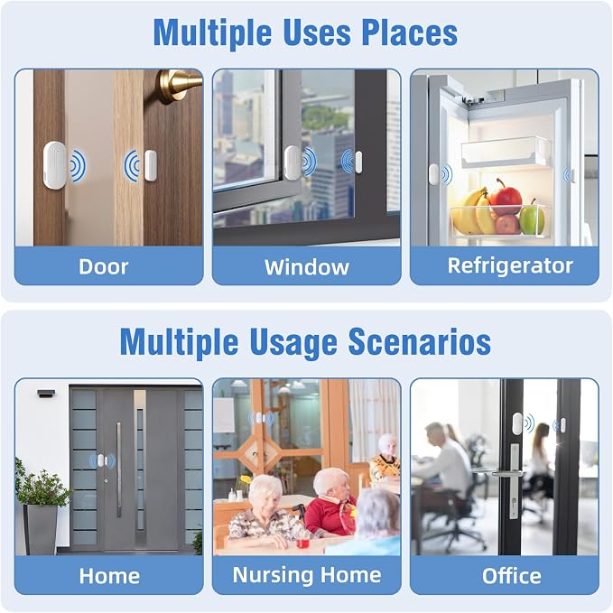 Door Chime, Sanjie WiFi Door Sensor Open Chime When Entering - Image 9