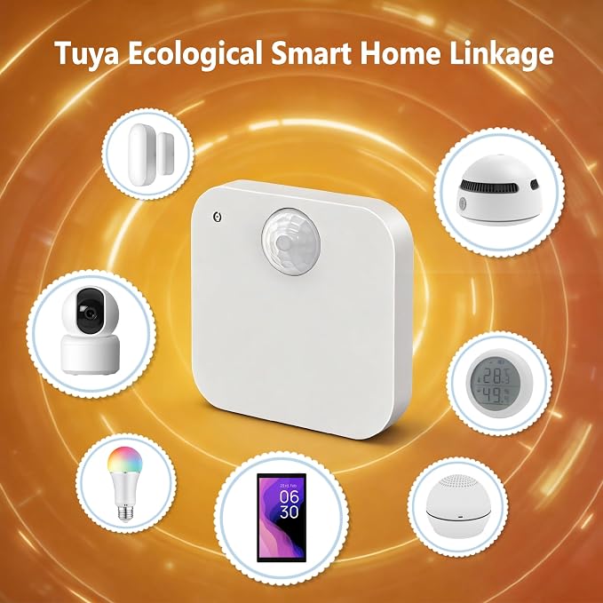 Zigbee Wireless Human Presence Sensor, Smart mmWave Radar & PIR Motion Sensor - Image 9