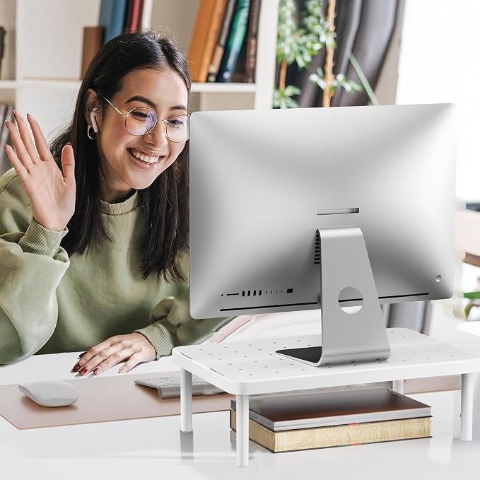 WALI Computer Monitor Stand for Desk, Adjustable Laptop Riser, Desk Monitor - Image 9