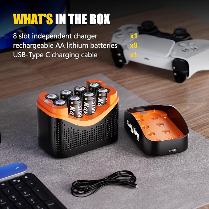 Rechargeable AA Lithium Batteries - Image 7