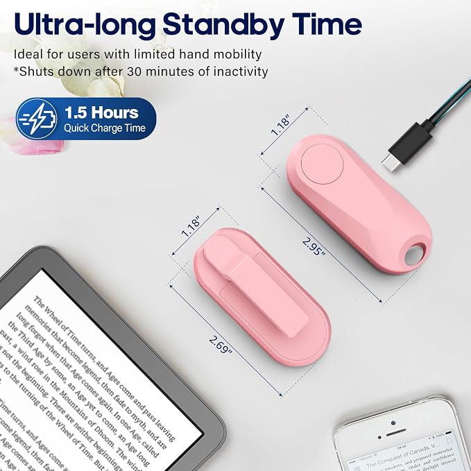 DATAFY Page Turner for Kindle Paperwhite Oasis Kobo eReaders, Camera Camcorder - Image 9