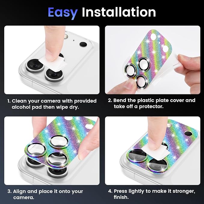 Tensea for iPhone 17 Pro Camera Lens Protector, Metal Aluminum Alloy Tempered - Image 7