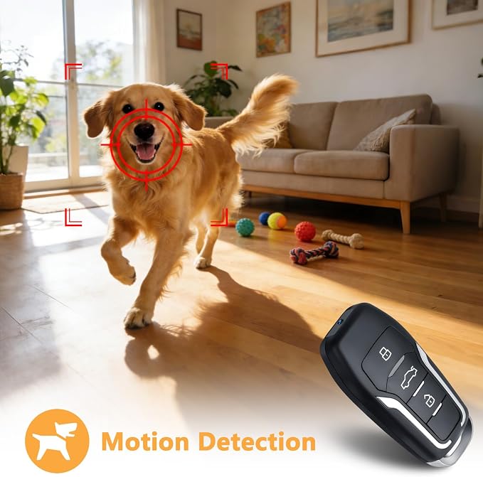 KEHZKCT Mini Video Camera 1080P, Portable Camera Disguised as Car Key Fob - Image 3