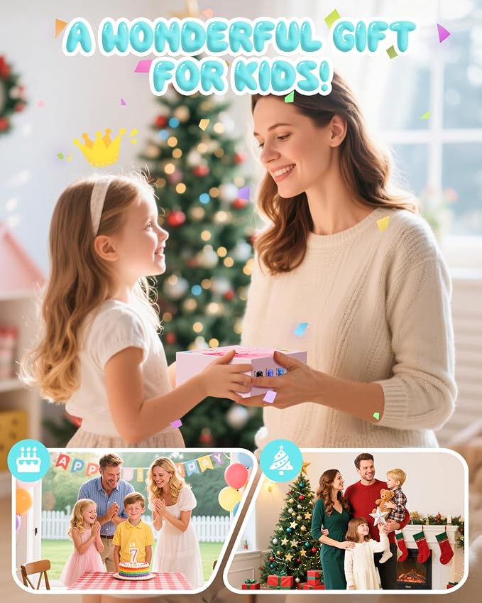 Kids Camera Instant Print, 1080P HD Kids Instant Camera - Image 7