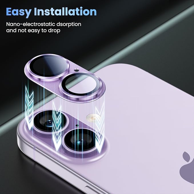 Uyiton Compatible with iPhone 17 Camera Lens Protector - Image 7