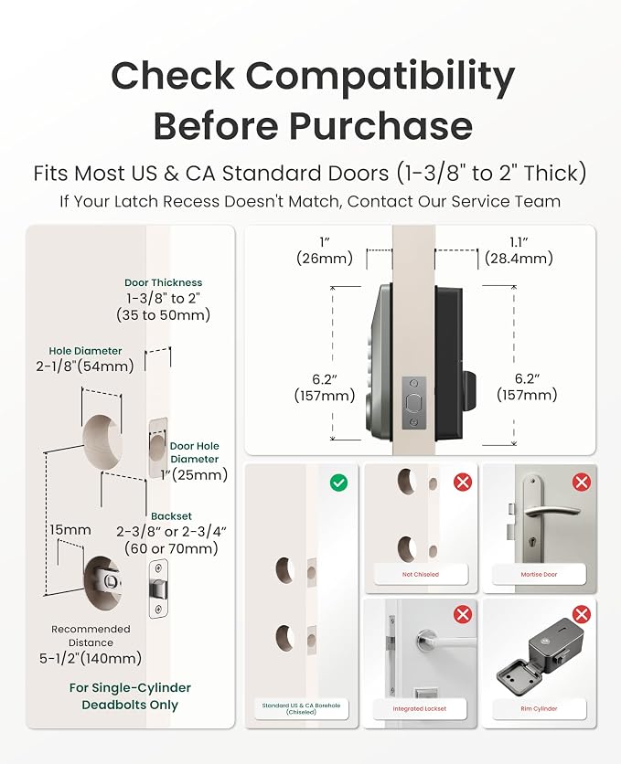 DESLOC C100 Keyless Entry Door Lock - Image 8