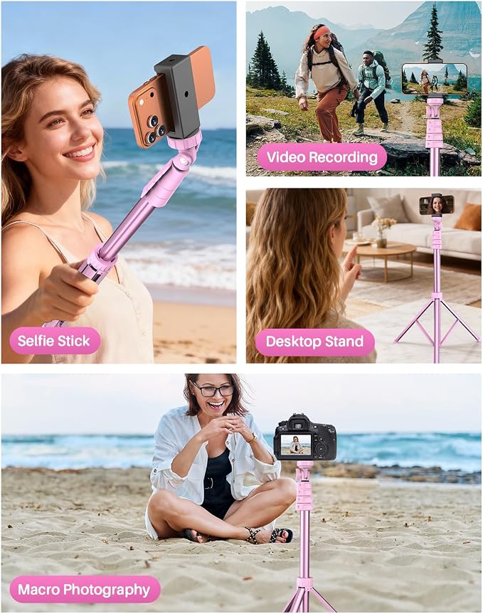 67" Phone Tripod, MIIASI Extendable Tripod - Image 7