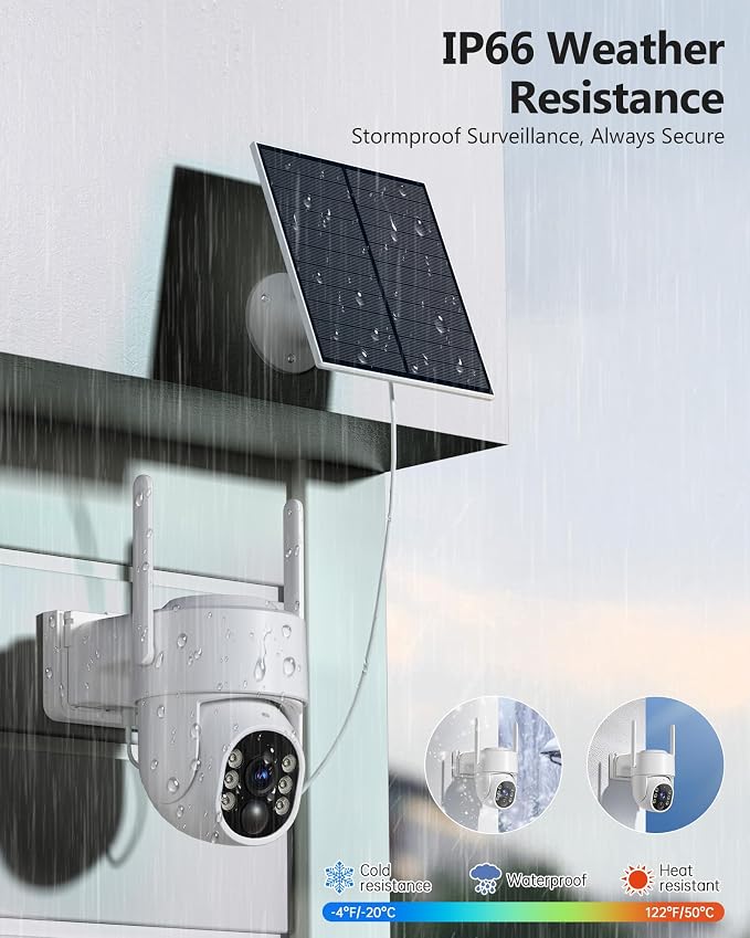 Gianteye 2K Security Cameras Wireless Outdoor, 5G WiFi Cameras - Image 7